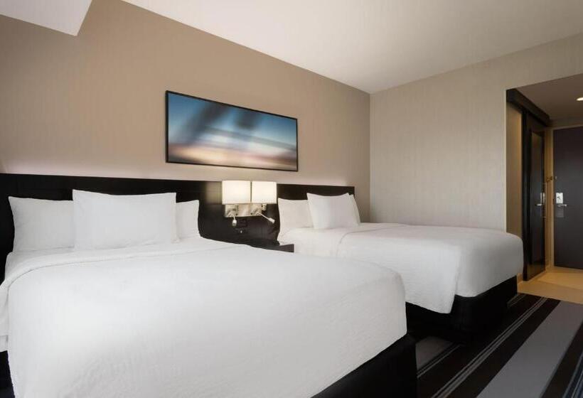 اتاق استاندارد با 2 تخت دوبل, Courtyard By Marriott New York Jfk Airport