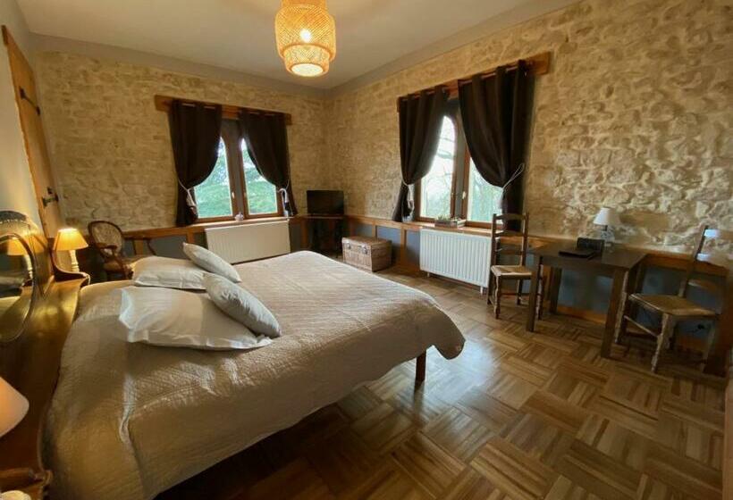 اتاق استاندارد با چشم‌انداز باغ, Bed And Breakfast Le Château De Morey