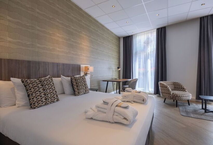 Premium Zimmer Stadtausblick, Amsterdam De Roode Leeuw