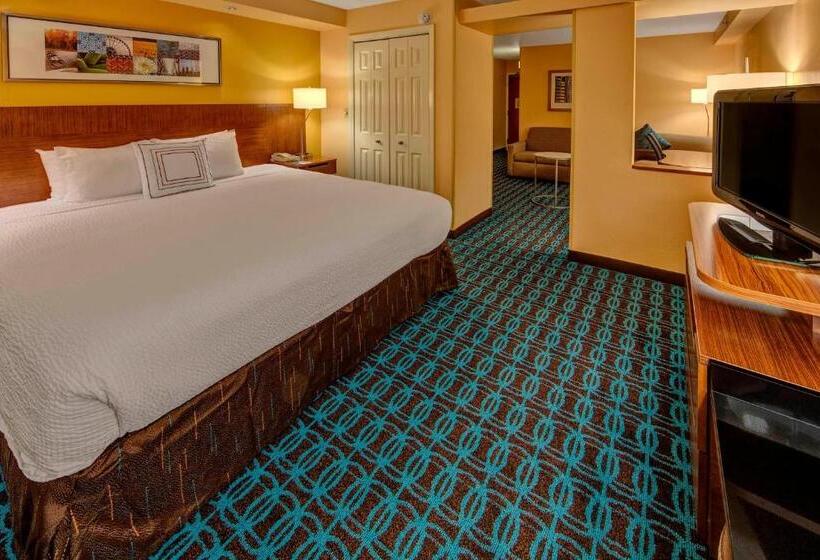 Standard Studio Kingsize Bett, Fairfield Inn & Suites Orlando Near Universal Orlando Resort