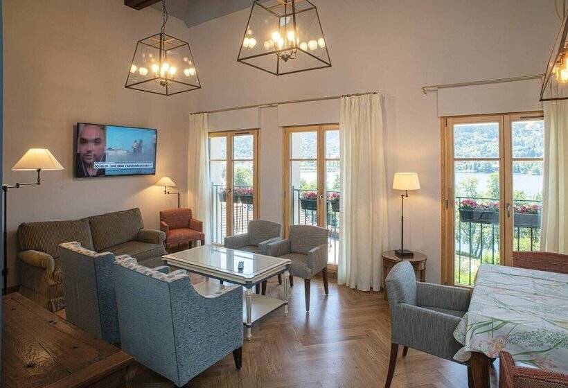 침실 2개 디럭스 아파트, Le Manoir Au Lac