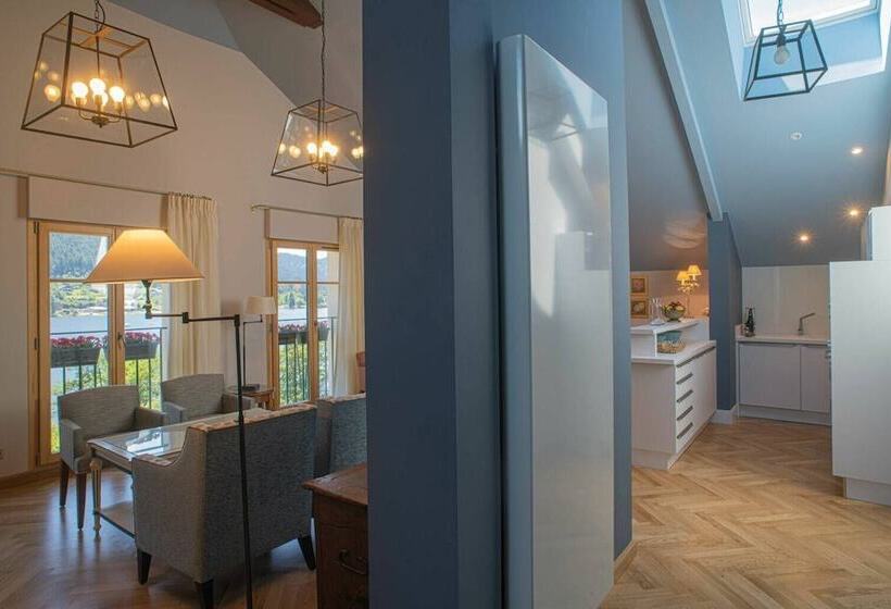 침실 2개 디럭스 아파트, Le Manoir Au Lac