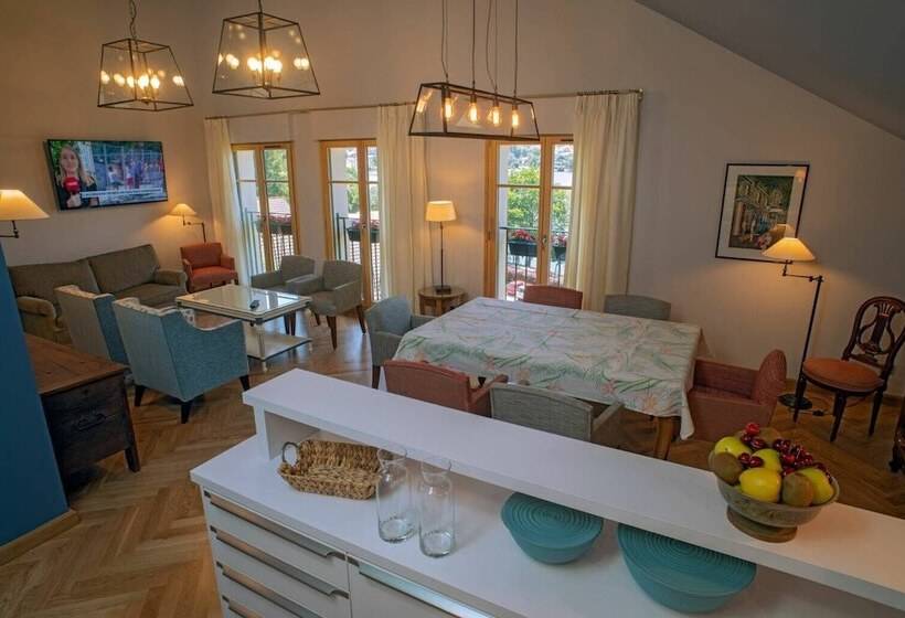 침실 2개 디럭스 아파트, Le Manoir Au Lac