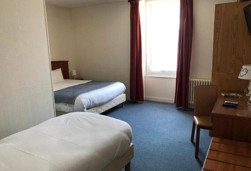اتاق استاندارد سه نفره, Hôtel D'arromanches Pappagall