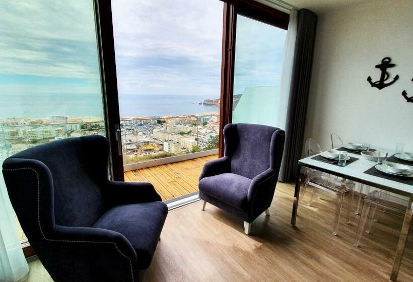 带1个卧室的带海景的公寓, Miramar Hotel Spa & Apartments