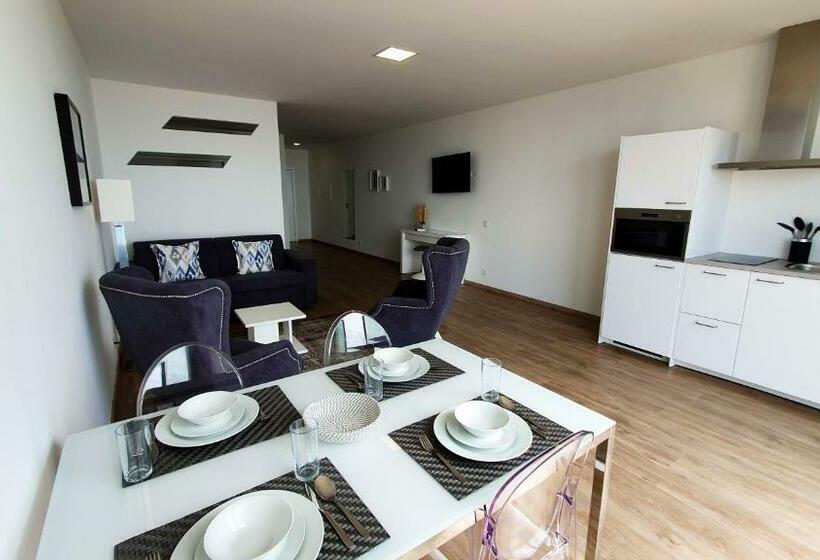 带1个卧室的带海景的公寓, Miramar Hotel Spa & Apartments