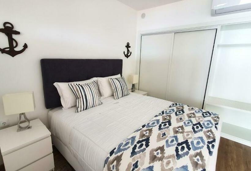 带1个卧室的带海景的公寓, Miramar Hotel Spa & Apartments