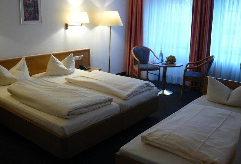اتاق استاندارد سه نفره, Mirage City Hotel Stuttgart Zentrum
