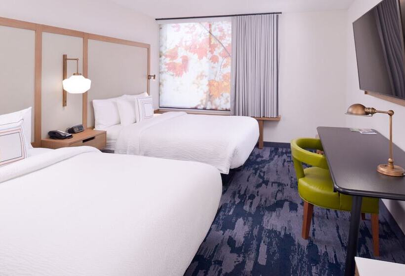اتاق استاندارد با 2 تخت دوبل, Fairfield Inn & Suites Bakersfield Central