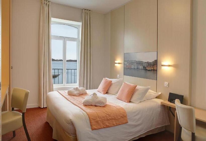 اتاق سوپریور با چشم‌انداز دریا, Best Western Plus Les Terrasses De Brehat