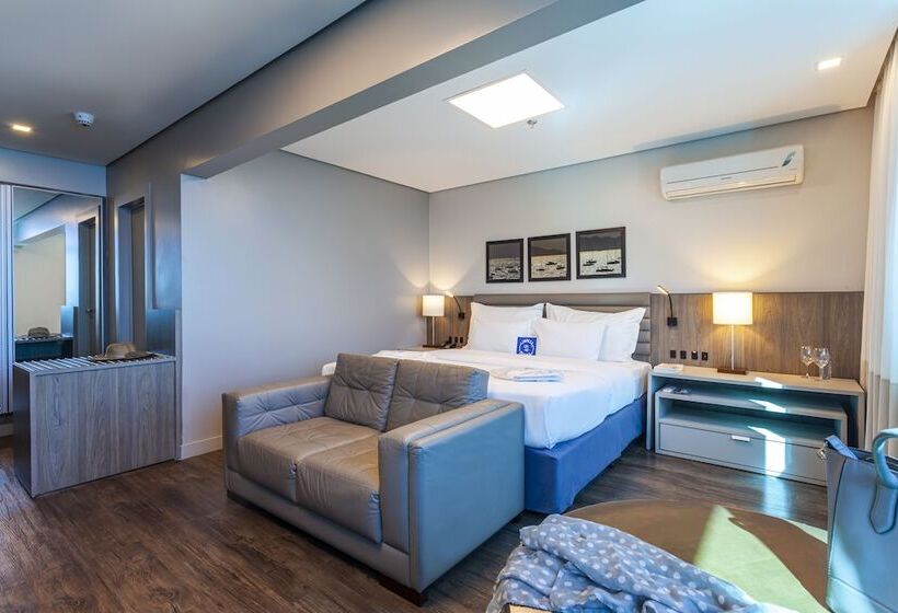 带海景的高级套房, Blue Tree Premium Florianopolis