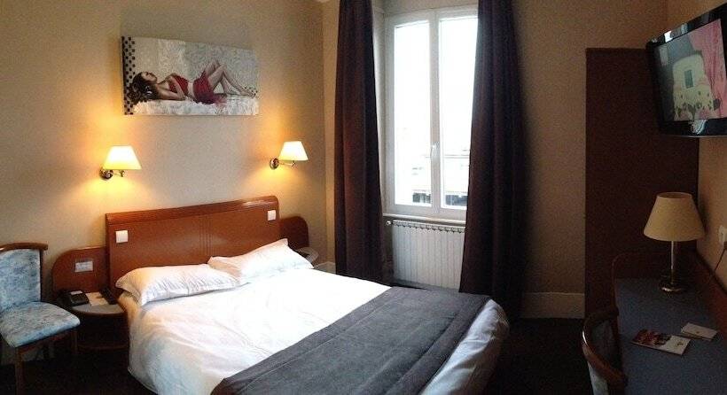 اتاق استاندارد یک نفره, Logis Hotel Des Bourbons