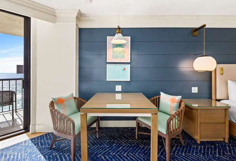 اتاق لوکس با تخت بزرگ, Rushhh Daytona Beach, Tapestry Collection By Hilton