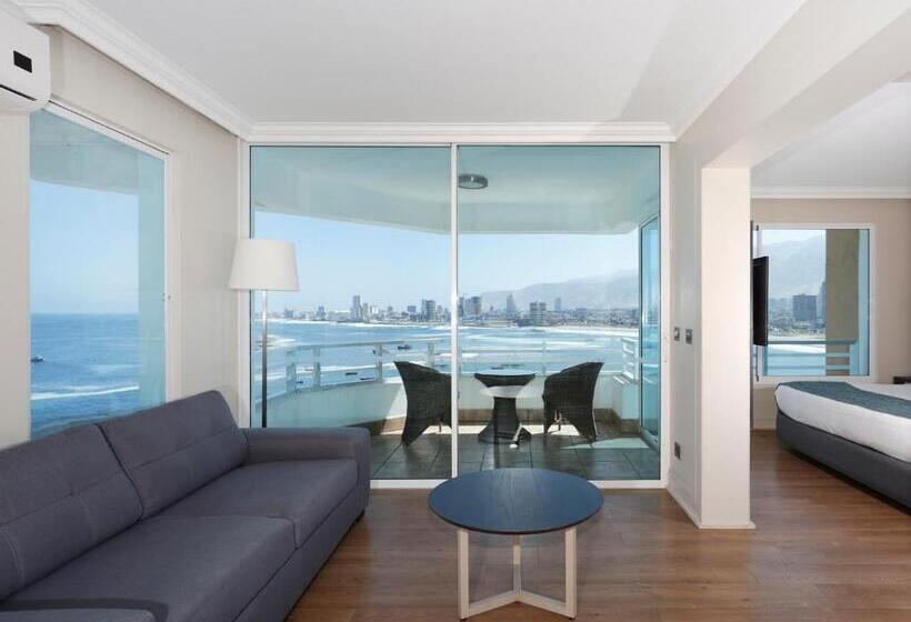 اتاق سوپریور با چشم‌انداز دریا, Terrado Suites Iquique