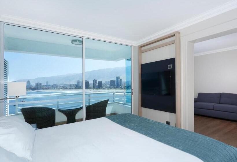 اتاق سوپریور با چشم‌انداز دریا, Terrado Suites Iquique