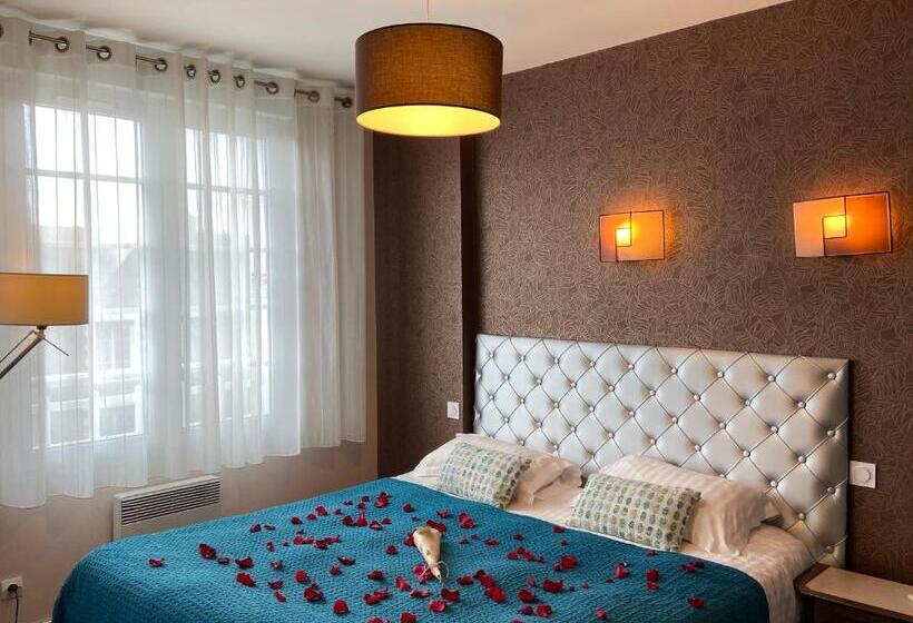 اتاق استاندارد با تخت بزرگ, Hôtel Calme Des Pins & Spa