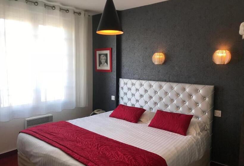 اتاق استاندارد با تخت بزرگ, Hôtel Calme Des Pins & Spa