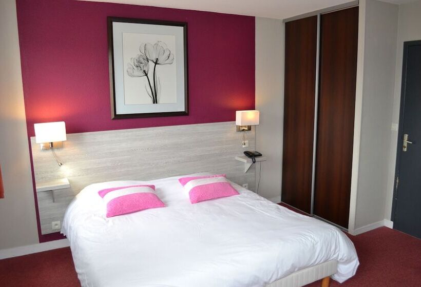 اتاق سوپریور سه تخته, The Originals Boutique, Hôtel Les Quatre Salines, Le Mont Saintmichel Sud