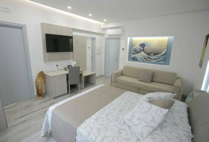اتاق لوکس چهار تخته, B&b La Stazione