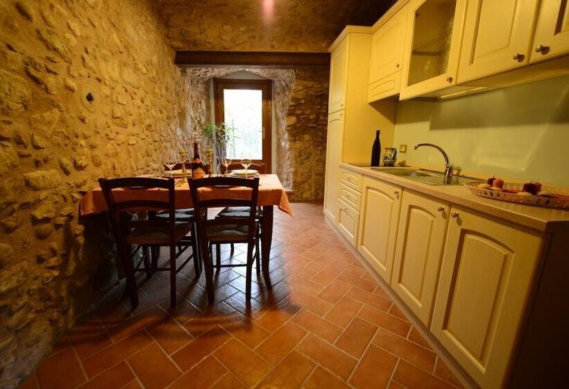 آپارتمان 1 خوابه با چشم‌انداز باغ, Corte Davini Agriturismo