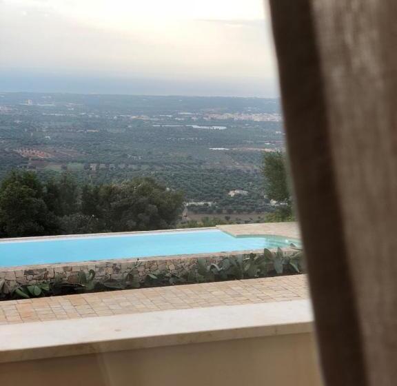 اتاق استاندارد با چشم‌انداز استخر, Dimora Le Ginestre Adults Only