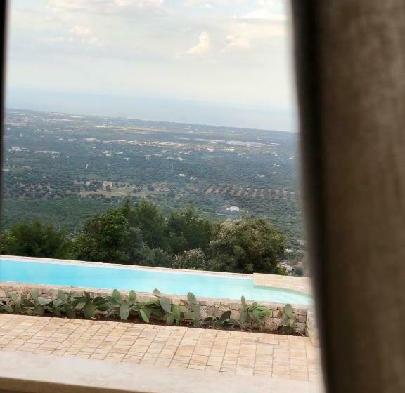 اتاق استاندارد با چشم‌انداز استخر, Dimora Le Ginestre Adults Only