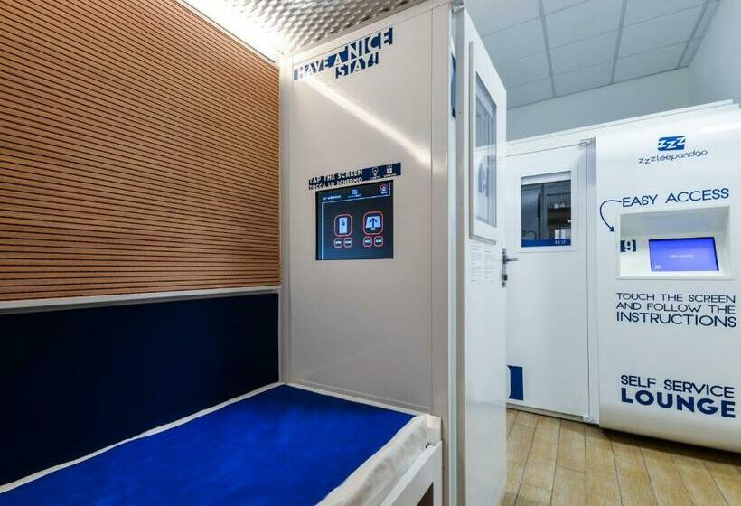 اتاق استاندارد یک تخته با سرویس بهداشتی مشترک, Resting Pods   Zzzleepandgo Vrn Verona Airport