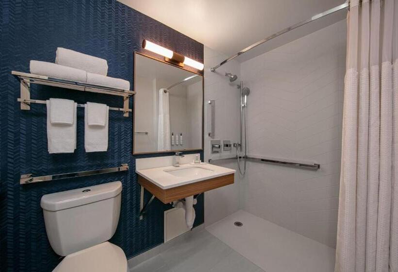اتاق استاندارد با تخت بزرگ برای معلولان, Fairfield Inn By Marriott Jfk Airport