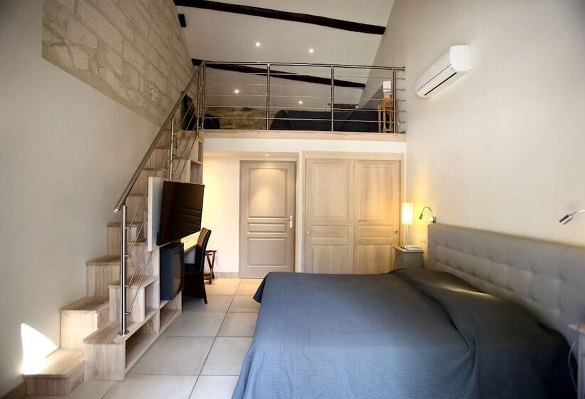 اتاق استاندارد با تراس, Les Cèdres