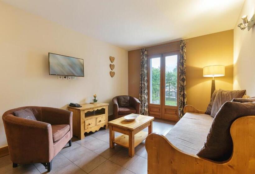آپارتمان 2 خوابه, Residence And Spa Vallorcine Montblanc