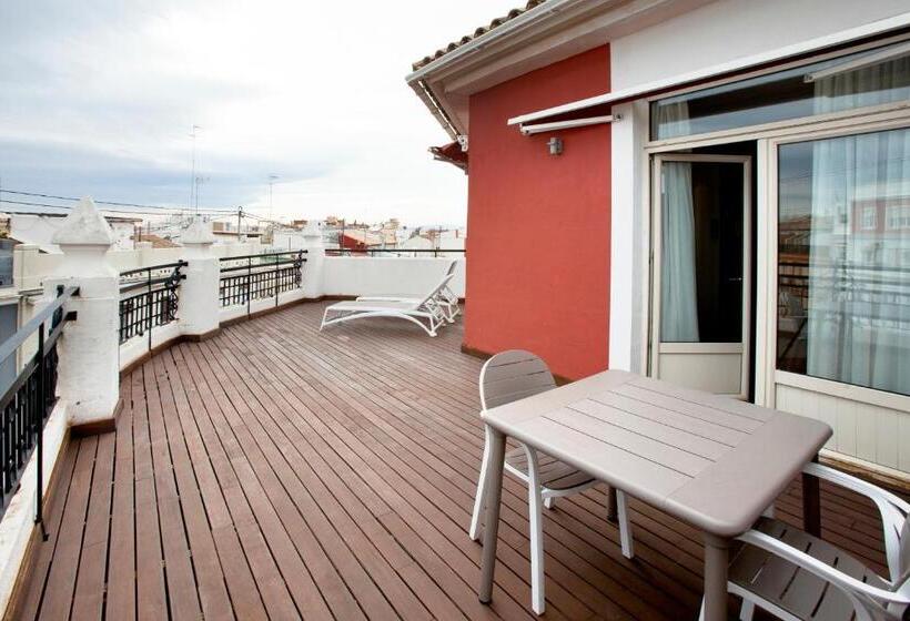 Quarto Estandar com Terraço, Petit Palace Ruzafa