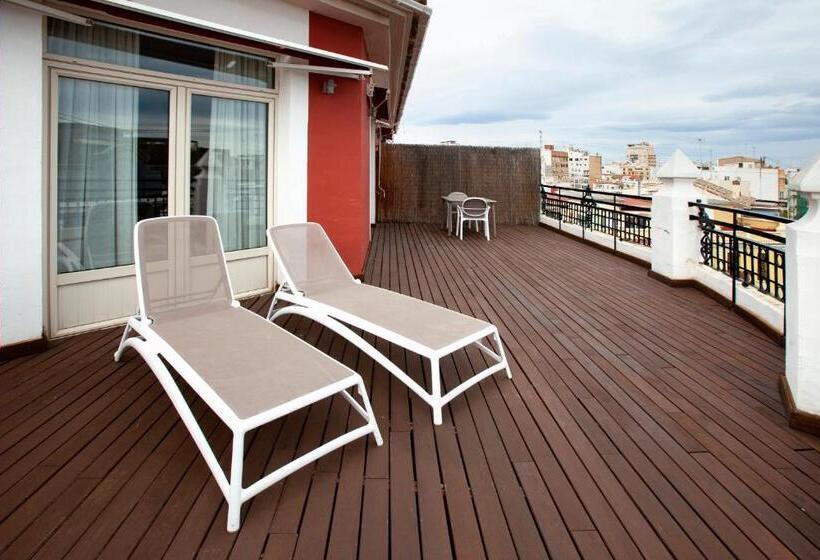 Standard Room with Terrace, Petit Palace Ruzafa