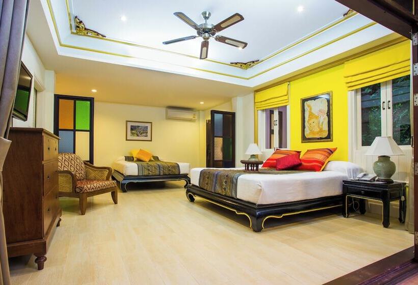 اتاق استاندارد با چشم‌انداز استخر, Rabbit Resort Pattaya