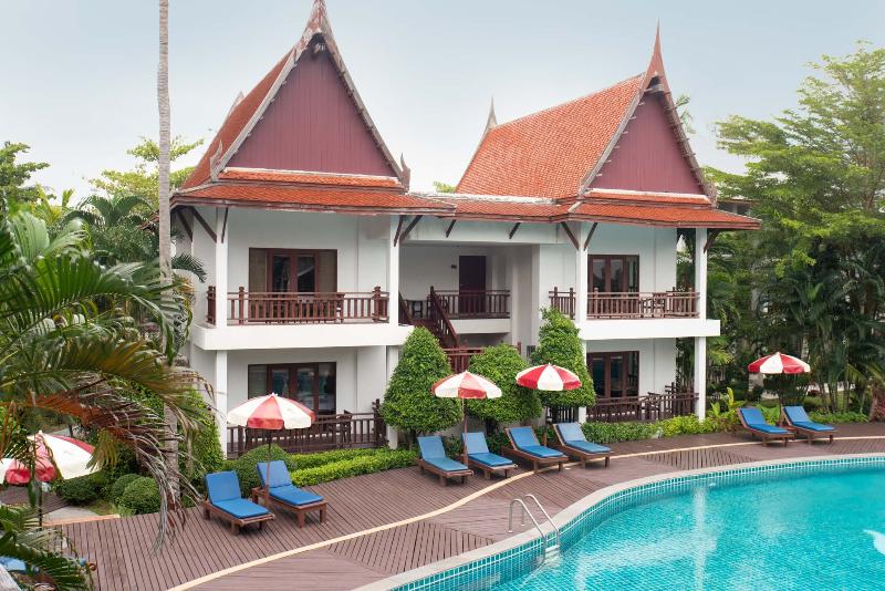 套房带泳池景, Royal Lanta Resort & Spa
