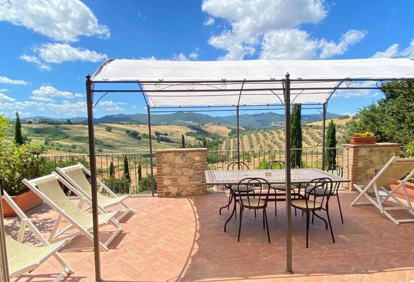 ویلای 1 خوابه با چشم‌انداز باغ, Agriturismo San Tommaso