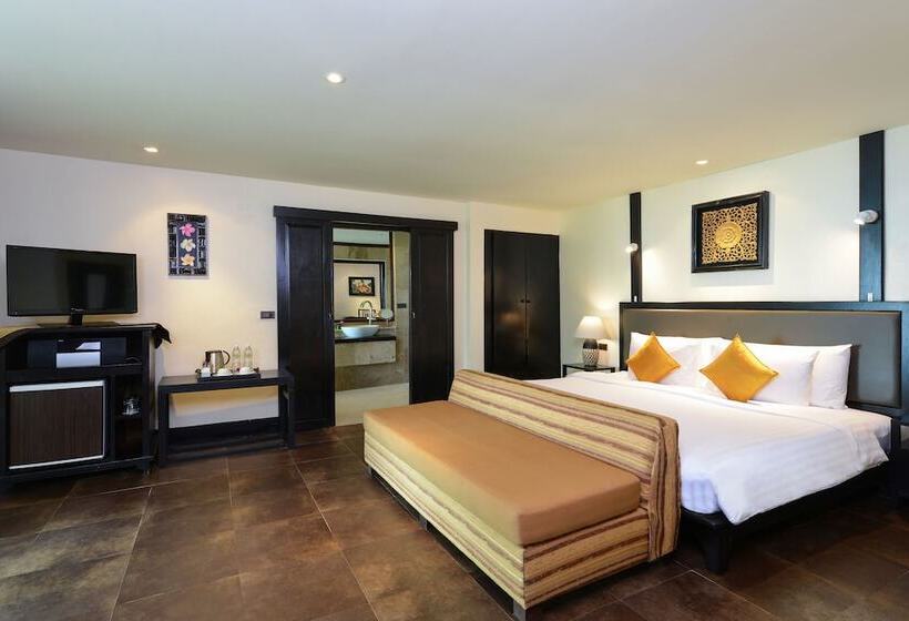 اتاق لوکس با چشم‌انداز دریا, Andaman White Beach Resort   Sha Plus