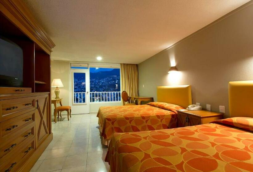 اتاق استاندارد با 2 تخت دوبل, Krystal Beach Acapulco