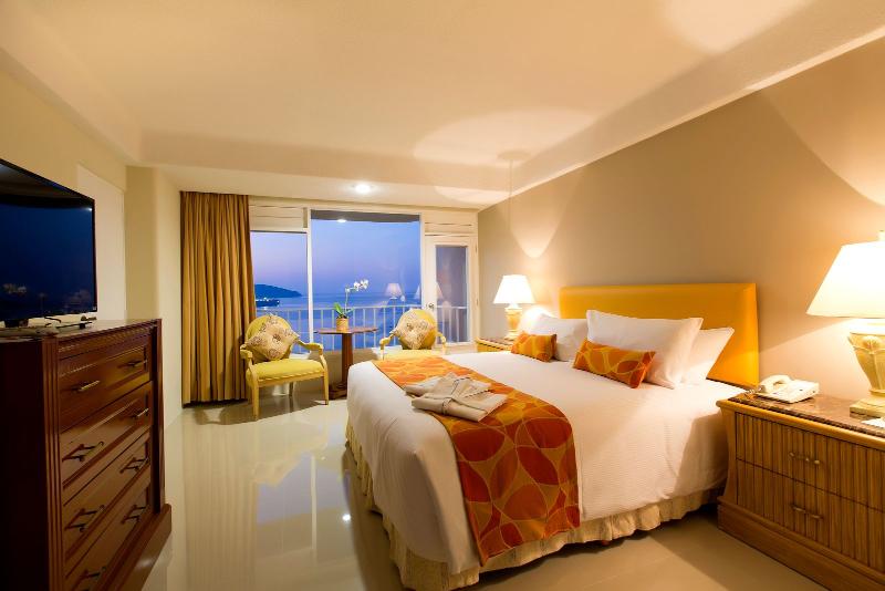 اتاق استاندارد با تخت بزرگ, Krystal Beach Acapulco