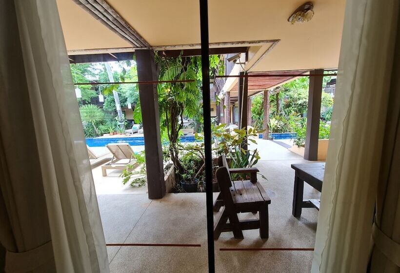 غرفة قياسية مطلّة علي حمام السباحة, Vacation Village Phra Nang Inn   Sha Extra Plus