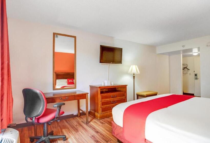 اتاق استاندارد با تخت بزرگ, Oyo Hotel Mona Lake Muskegon
