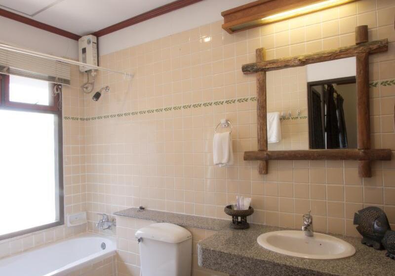 اتاق استاندارد با چشم‌انداز دریا, Baan Hin Sai Resort & Spa