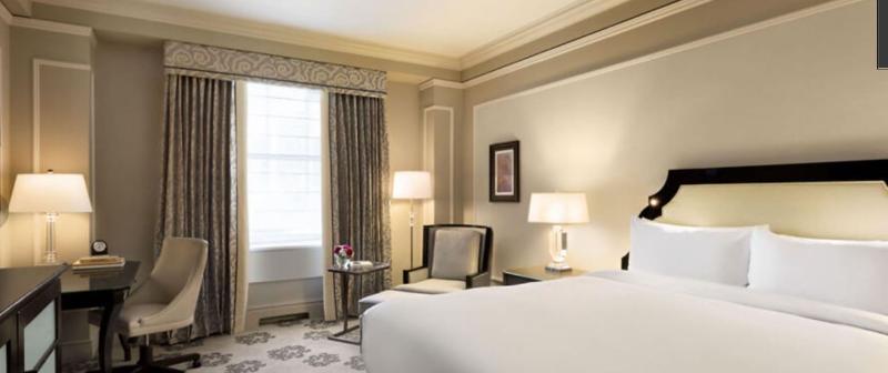 اتاق لوکس, Fairmont Hotel Vancouver