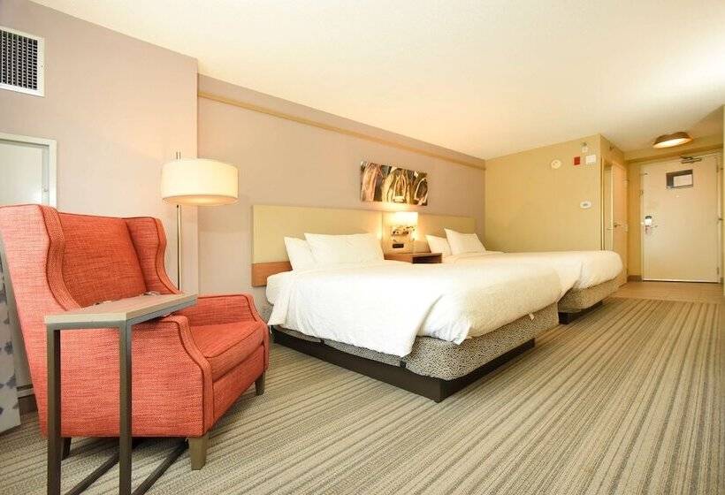 اتاق استاندارد با 2 تخت دوبل, Hilton Garden Inn Saratoga Springs