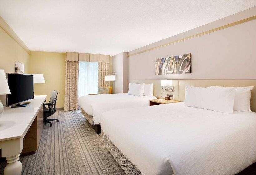 اتاق استاندارد با 2 تخت دوبل, Hilton Garden Inn Saratoga Springs