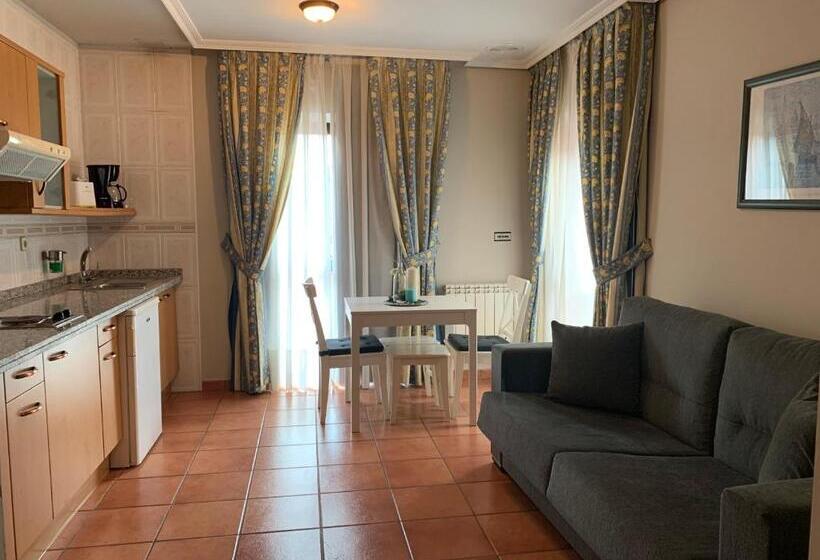 آپارتمان 1 خوابه همکف, Apartamentos Peña Santa