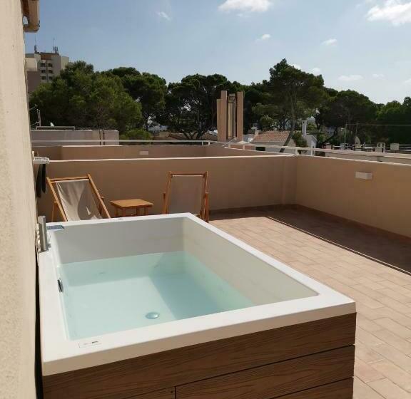 Habitación Estándar con Terraza, tent Capi Playa