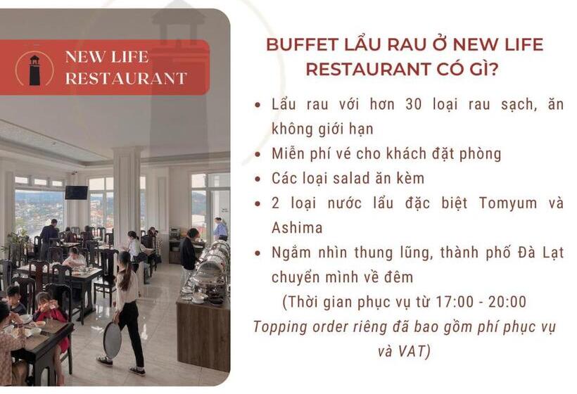 اتاق استاندارد با چشم‌انداز, New Life Hotel   Da Lat