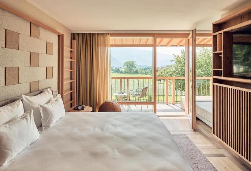 اتاق لوکس با بالکن, Falkensteiner Hotel Kronplatz   The Leading Hotels Of The World