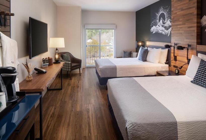 اتاق استاندارد با تخت دو نفره بزرگ, Voco Saranac Lake Ny Waterfront, An Ihg