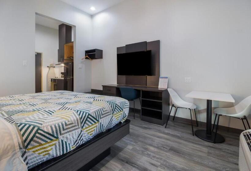 اتاق لوکس با تخت بزرگ, Studio 6 Katy, Tx